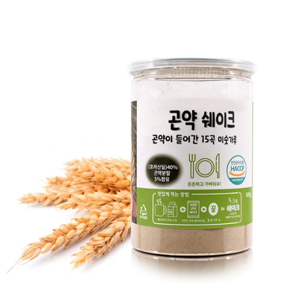 건강식 한끼든든 식사대용 다이어트식품 아침식사대용 곤약볶음 미숫가루 쉐이크 : 수수월드랜드