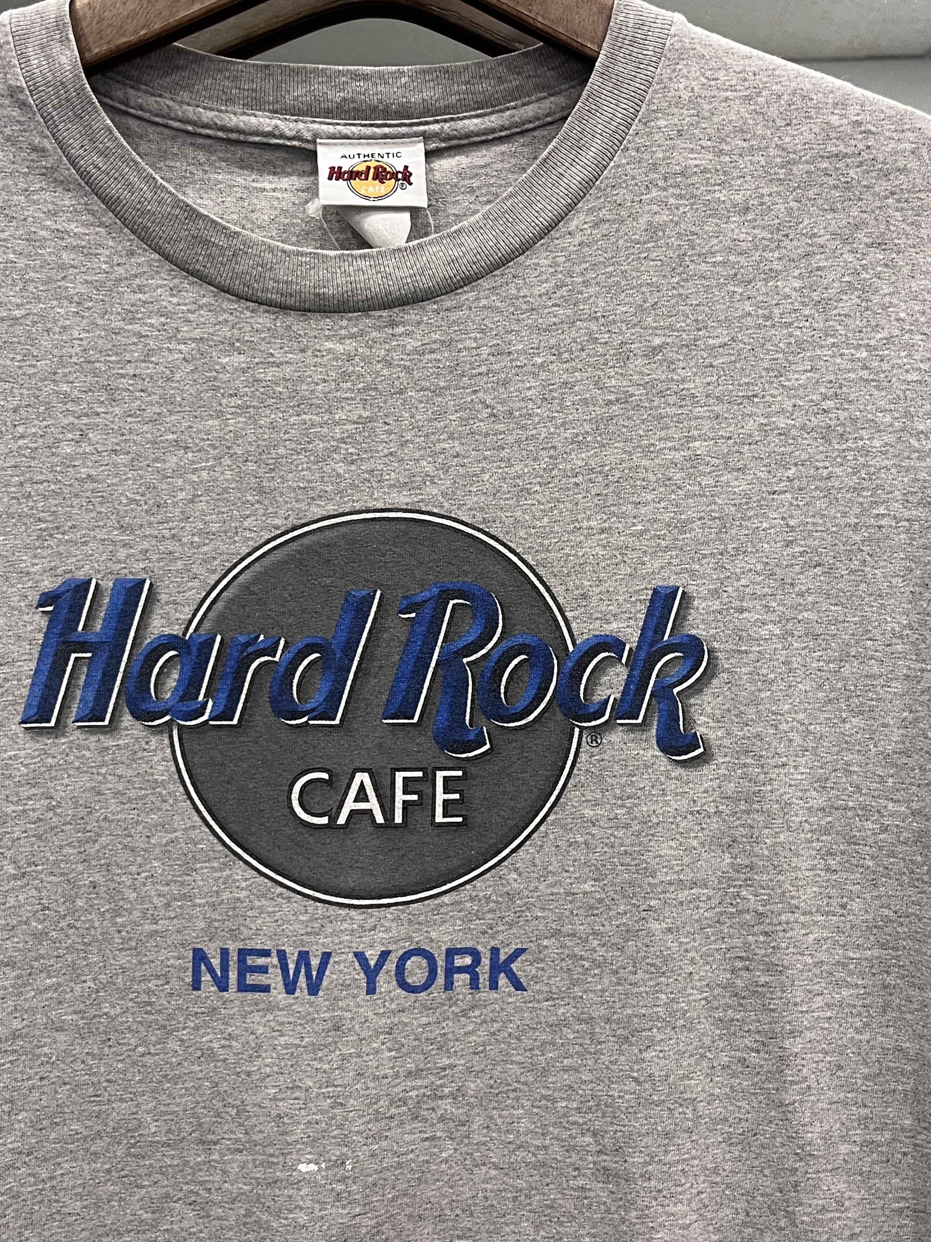 00s Hard rock cafe 하드락카페 NEW YORK 프린팅 반팔 티셔츠 : 위빈티지