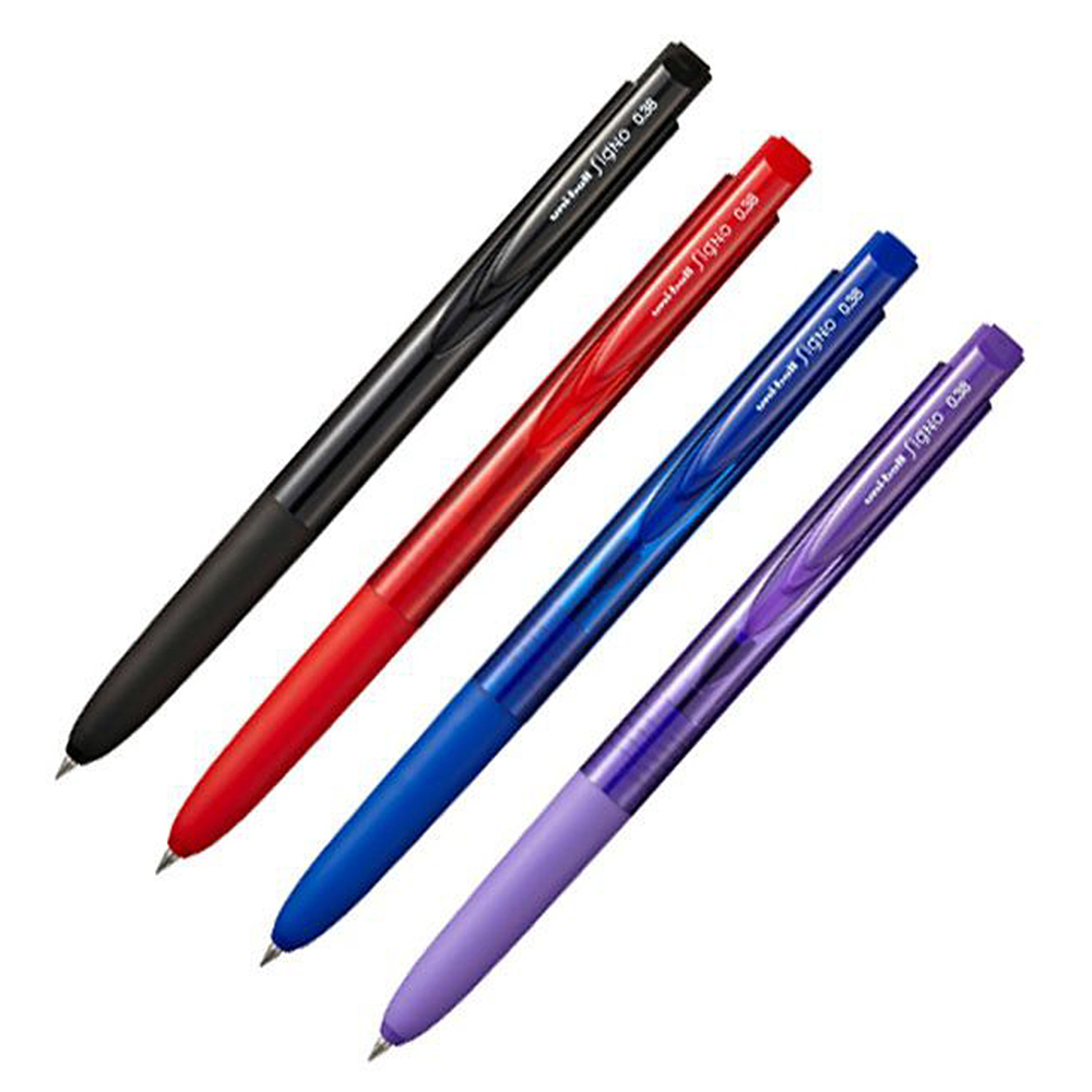 유니볼 시그노 노크식 0.28mm (10개 1타) UMN-155-28/블랙/컬러볼펜/데코펜 : 엠디캣
