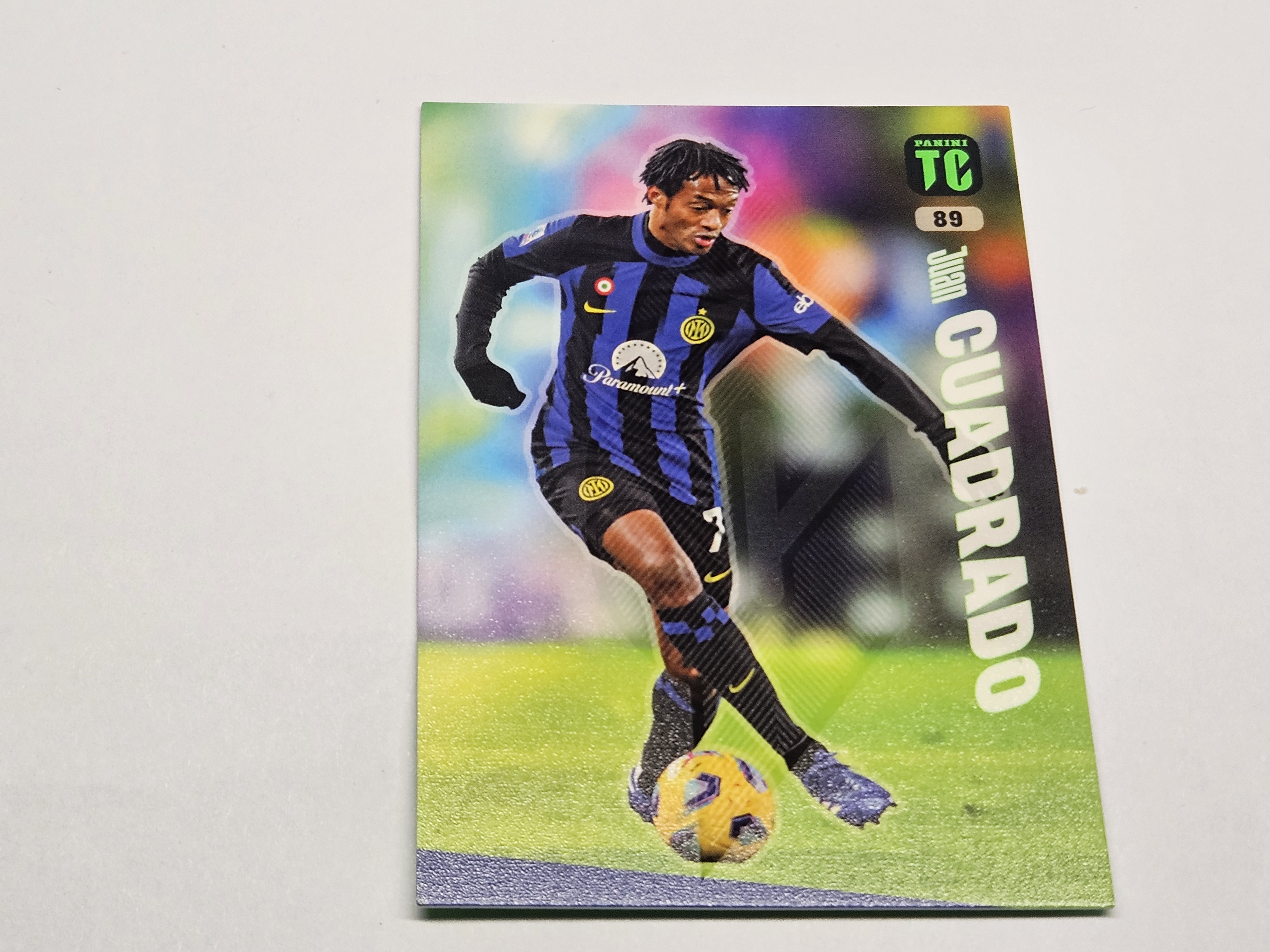 89 Juan Cuadrado FC Internazionale Milano Base card Panini Top Class 2024 파니니 탑클래스 2024 : 캠핑토이