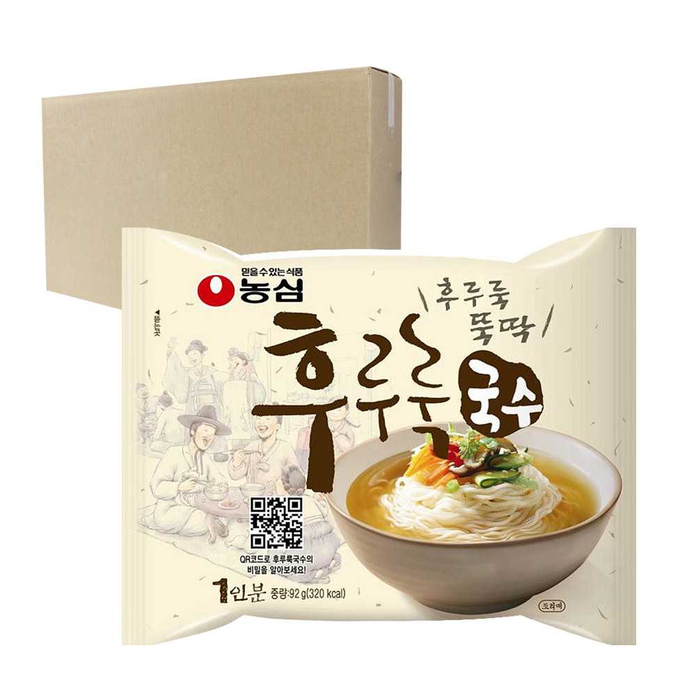 박스농심 후루룩국수 92g 32입 : 덕영원우