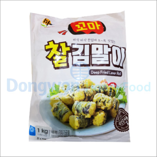 미가식품 꼬마 김말이 튀김(매운맛) 1kg : 유통88