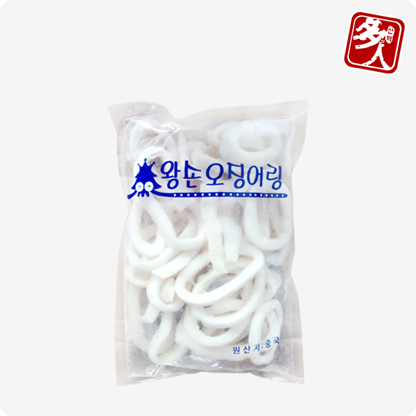 다인 냉동 오징어링 400g 탈피 오징어 튀김용 볶음용 제사용 제수용 명절음식 : 다인푸드스토어
