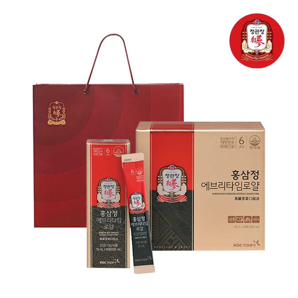 정관장 홍삼정 에브리타임 로얄 30포 : 피에이디