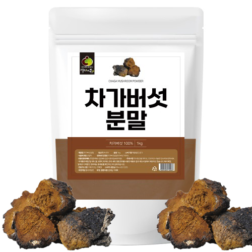 차가버섯 가루 분말 차 1kg : 봄향가득