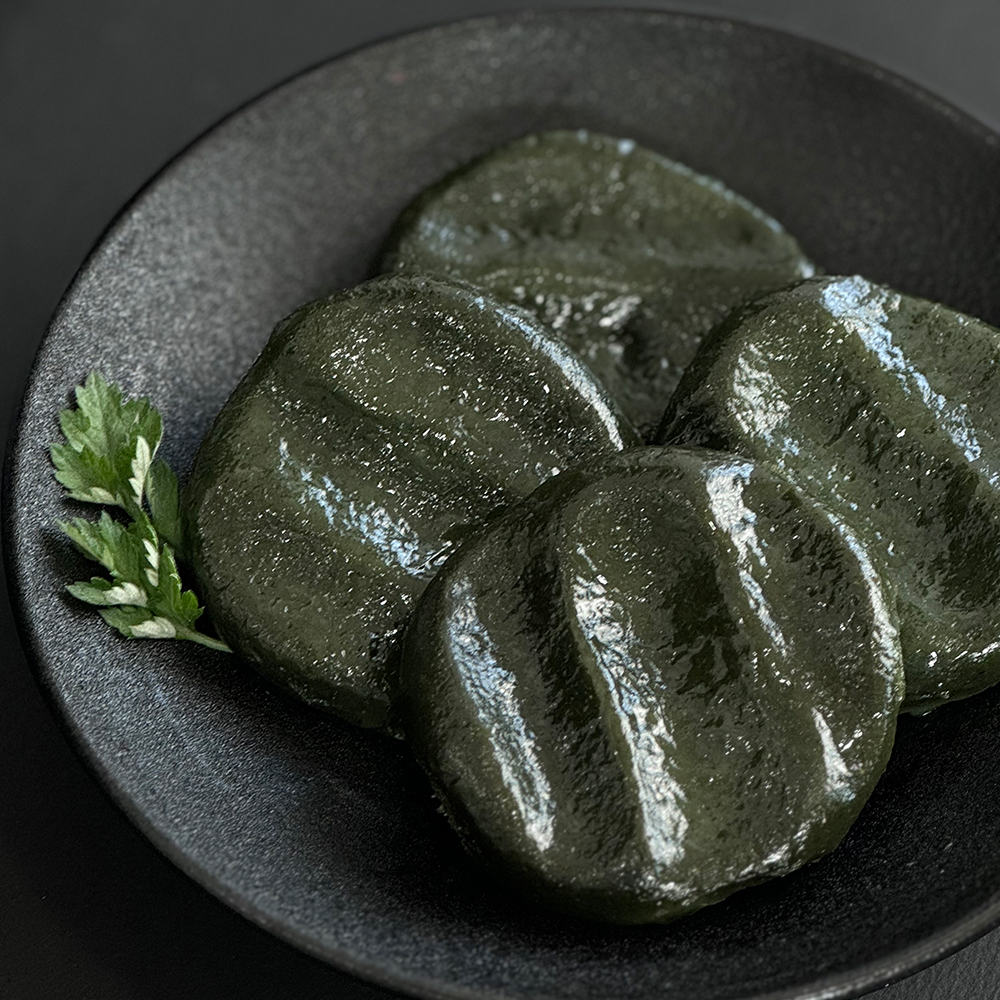 쑥개떡 쑥떡 12개입 아침식사대용 국산맵쌀 개별포장 해풍쑥 HACCP : 떡하지