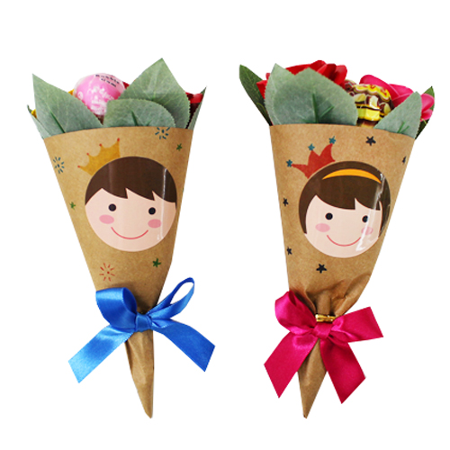 어린이날 장미사탕꽃다발 (5인용)만들기 어린이집 유치원 초등학교 미술 재료 : 몽동마트
