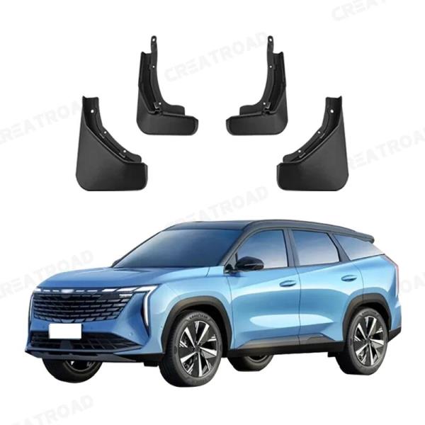 Geely BOYUE L Atlas L 2023 앞바퀴 머드가드 펜더 스플래시 가드 머드플랩 자동차 액세서리 : 더큰행복6