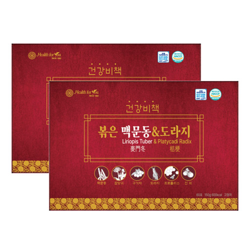 헬스 볶은 맥문동도라지 60포 1개 : 메디신스