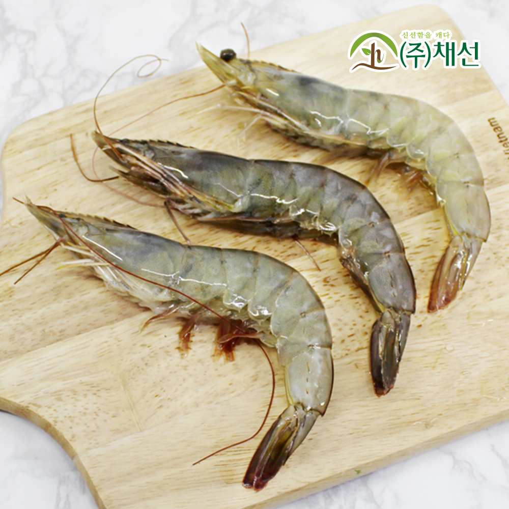 살이 꽉찬 새우매니아들이라면 냉동흰다리새우 왕새우 10팩 1박스 (1팩당 15미) : 주식회사 채선