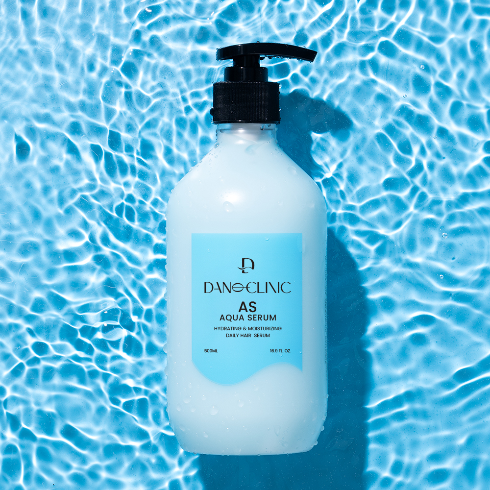 다노클리닉 AS 아쿠아세럼 500ml 저자극인증 수분 헤어에센스 : 다노클리닉