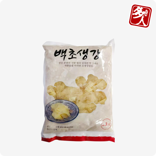 [다인] 코우 신슈 백 초생강 1.3kg(실중량650g) 고형량50%_백초생강 초절임 일식반찬 : 다인푸드스토어