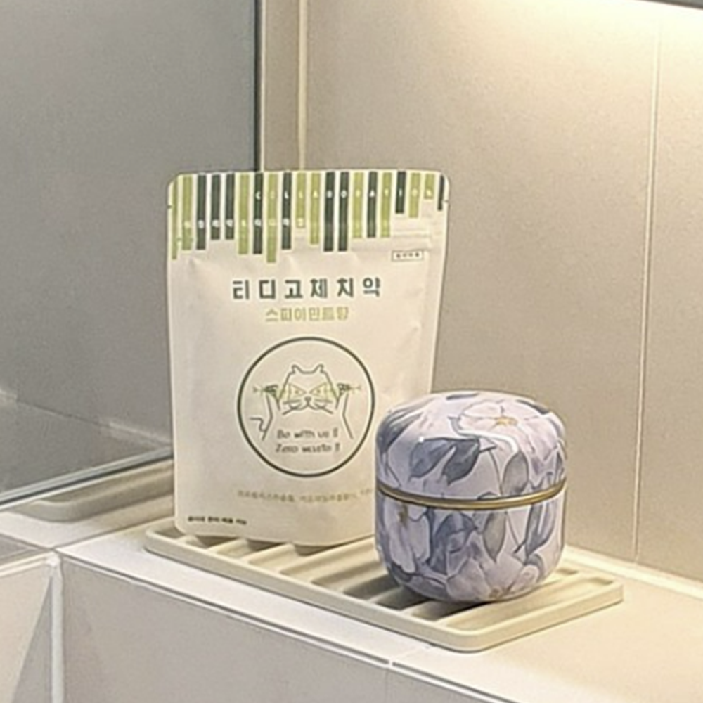 씹는 치약 고체 치약 사용법 치아 미백 혀 백태 입냄새 제거 치약 50정 : 라라스토어샵