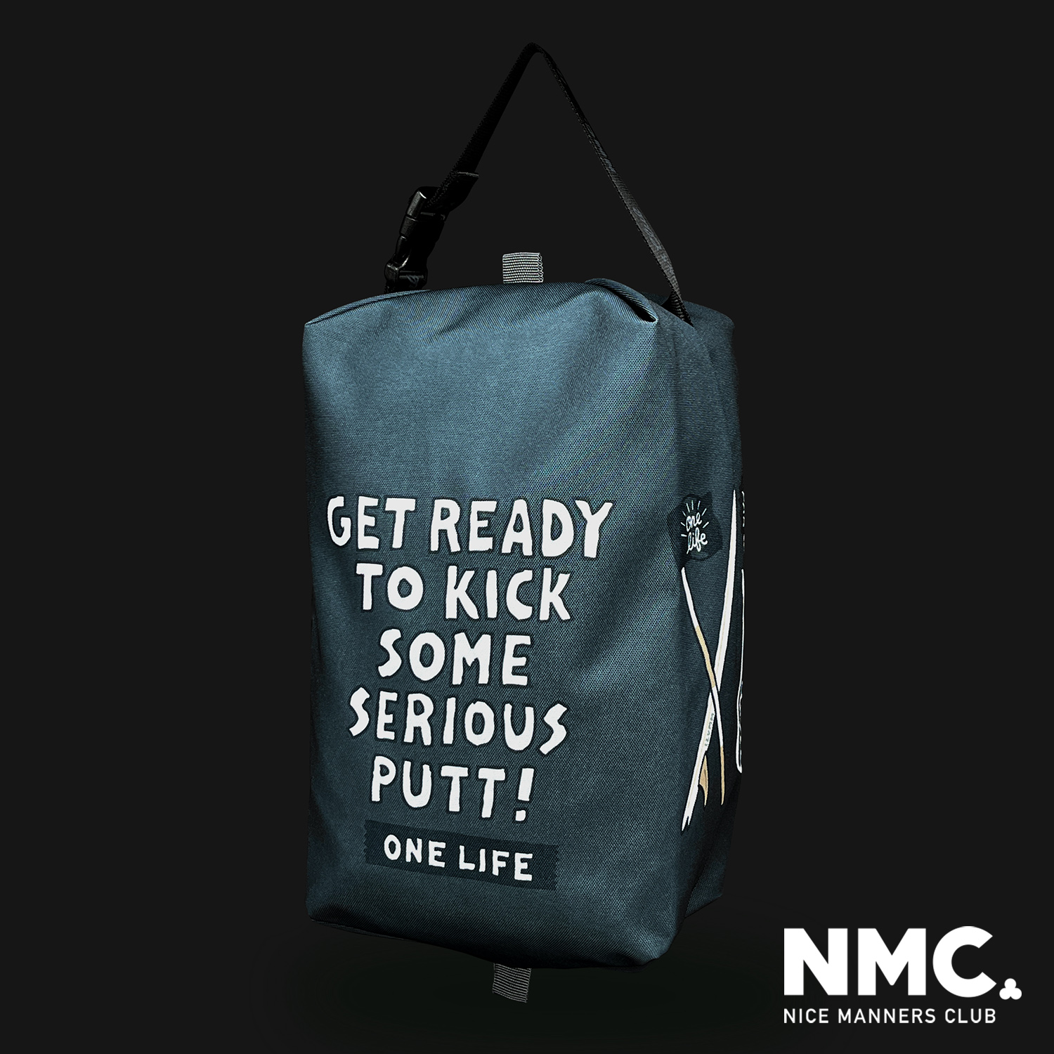 NMC 슈즈백 신발주머니 그레이 _ 나이스매너스클럽 : 벙커샵 스토어