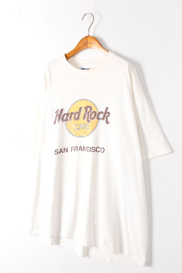 HARD ROCK CAFE SAN FRANCISCO 하드락카페 80s 빈티지 티셔츠 MAN_XL : 올드굿즈