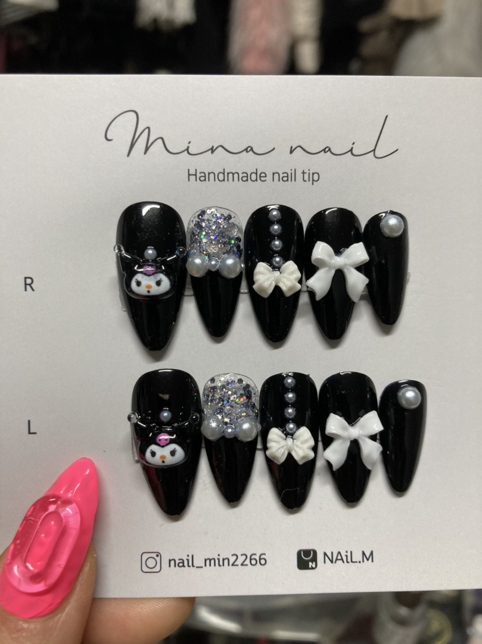 쿠로미네일팁 : NAIL.M