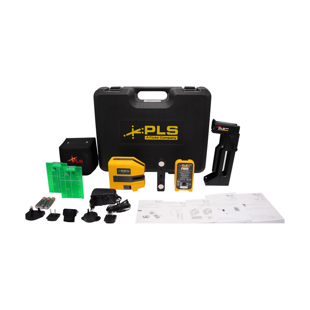 PLS 180G RBP KIT 크로스 그린빔 라인레이저레벨기 피엘에스 배터리팩 키트 : 신콘툴마켓
