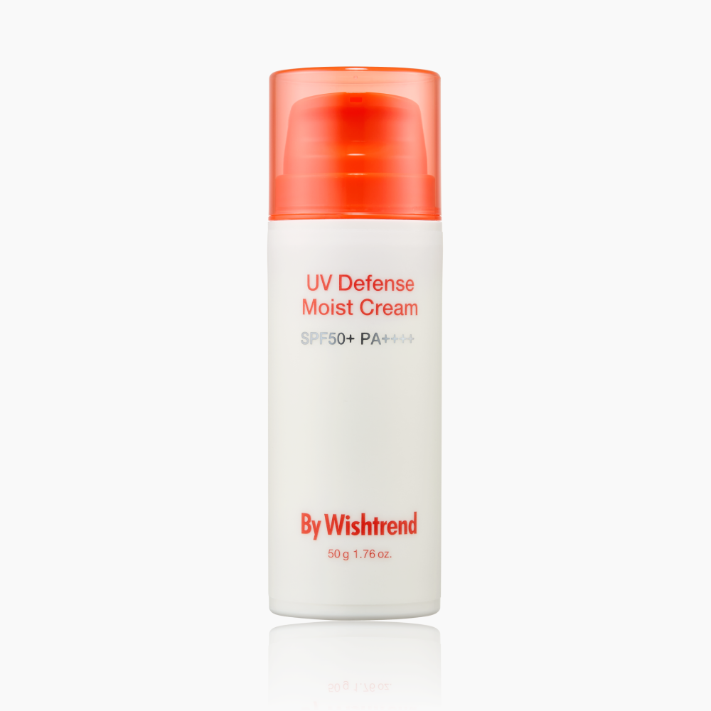 [유통기한 2026-12-05] 유브이 디펜스 모이스트 크림 50g SPF50+ PA++++ : 바이위시트렌드