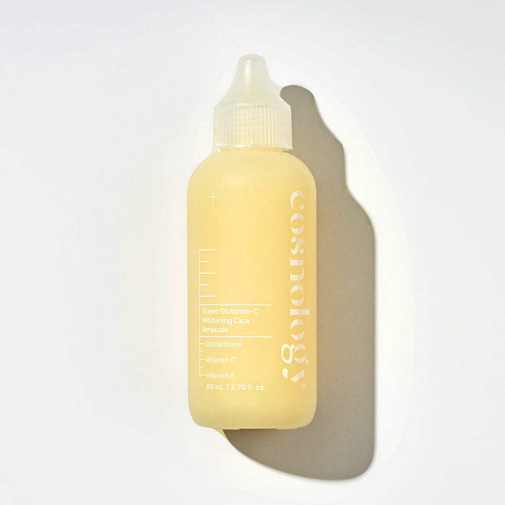 코스놀로지 슈퍼 글루타민C 미백 시카 기미 앰플  80ml 잡티 멜라닌 관리 톤업 앰플 : 코스놀로지
