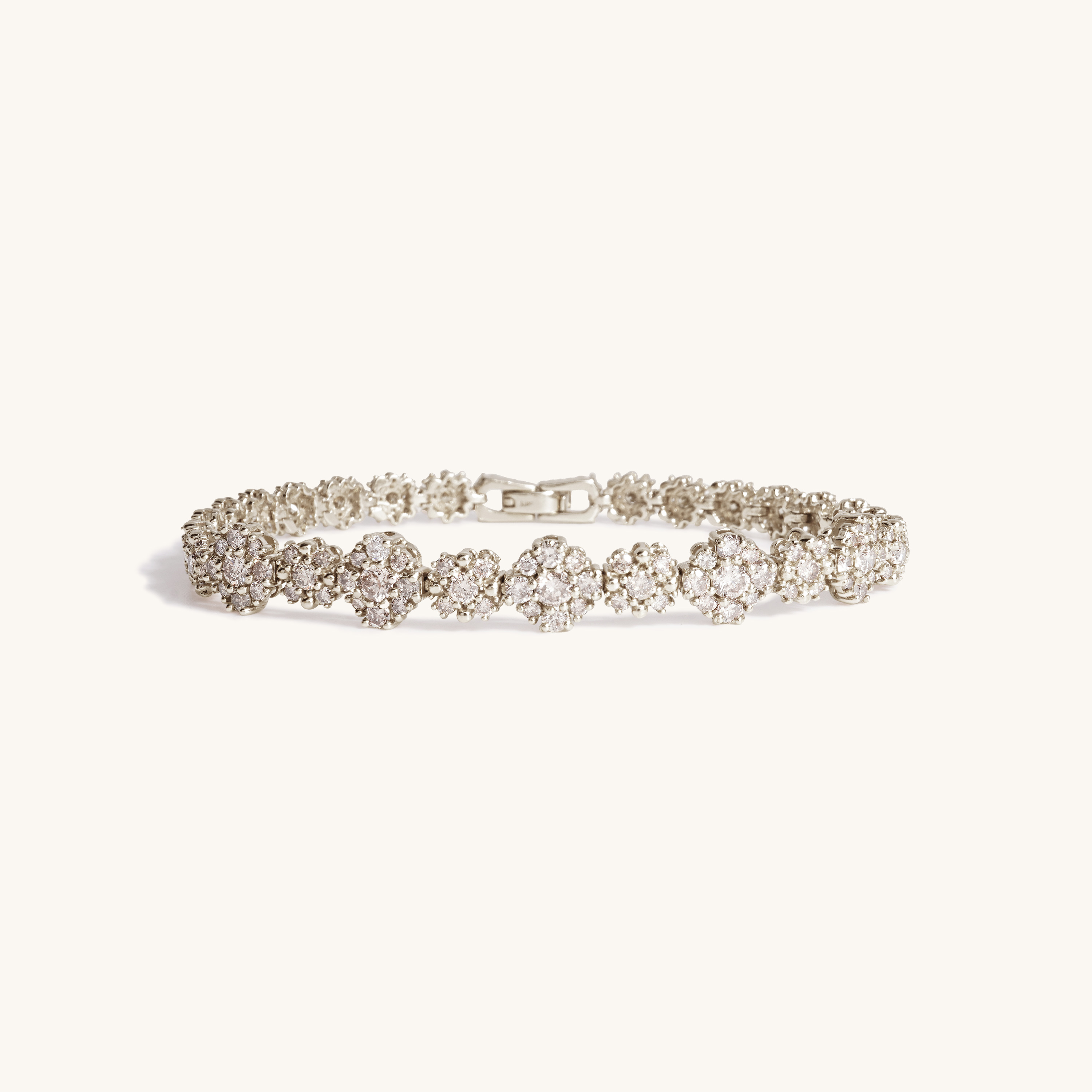 14k18k 플로플로우 다이아 팔찌(14k 16cm기준 10.23g) : TROY JEWELRY