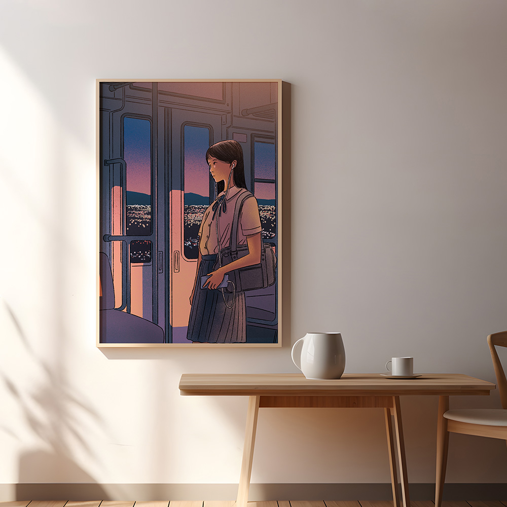I’m fine, Khemtit(켐티트) 작가 인테리어 거실 그림 액자 : 라이크디즈