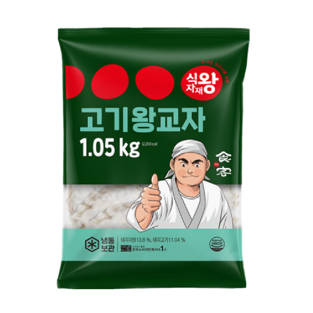 식자재왕 고기왕교자 1.05kg : FOOD파트너스