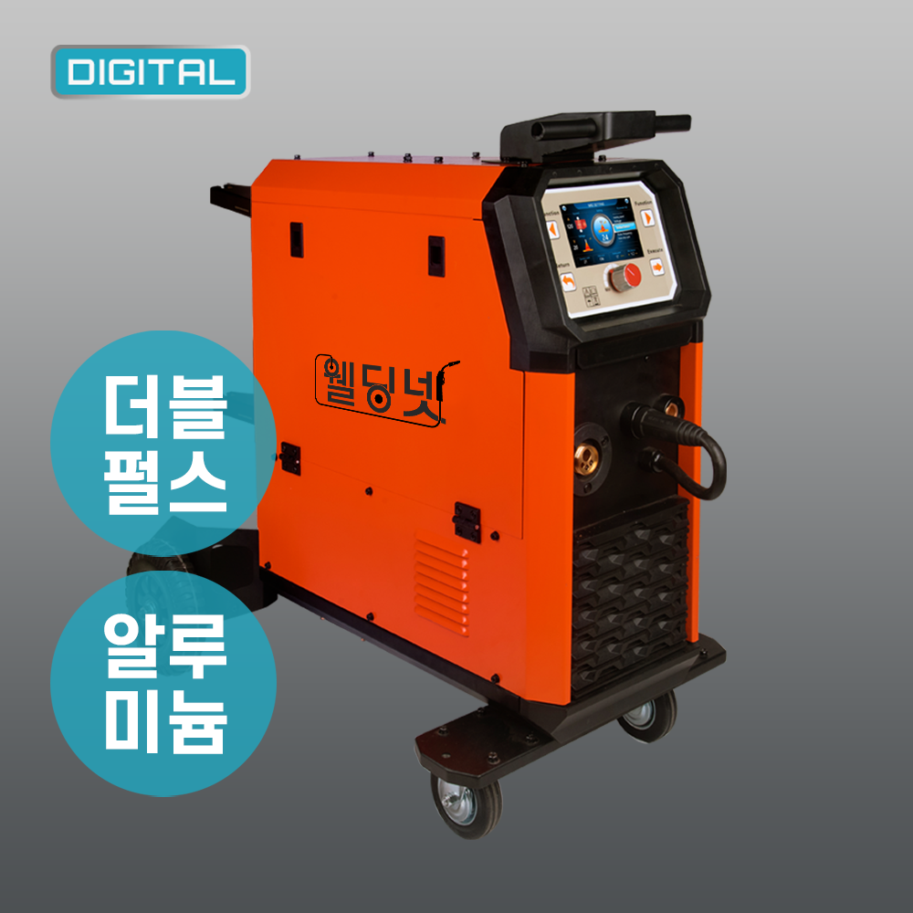 알루미늄 자동차 판금용 더블펄스 미그 용접기 350SML 풀세트 : 웰딩넷
