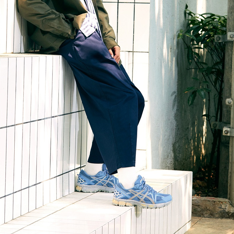 아식스 젤 카하나 8 그레이 블루 1011B109-400 : PAKO