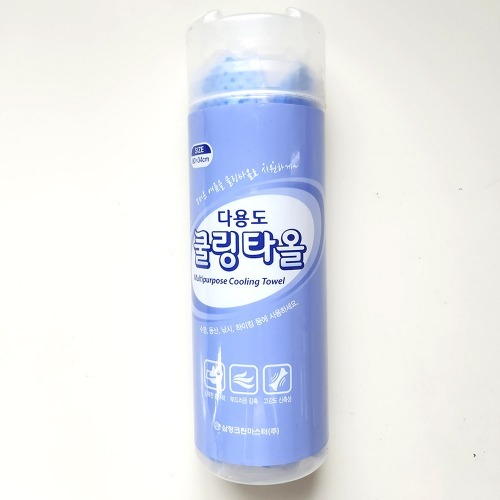 삼정 쿨링타올 0021/ 습식 수영 운동 물놀이 수건 타올 땀흡수 쿨링 아쿠아 : 장미유통몰