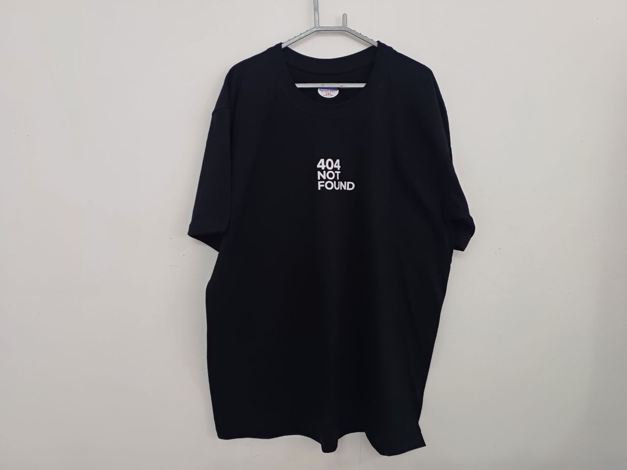 [개발자 굿즈] 404 NOT FOUND 티셔츠 : 근육고양이 잡화점
