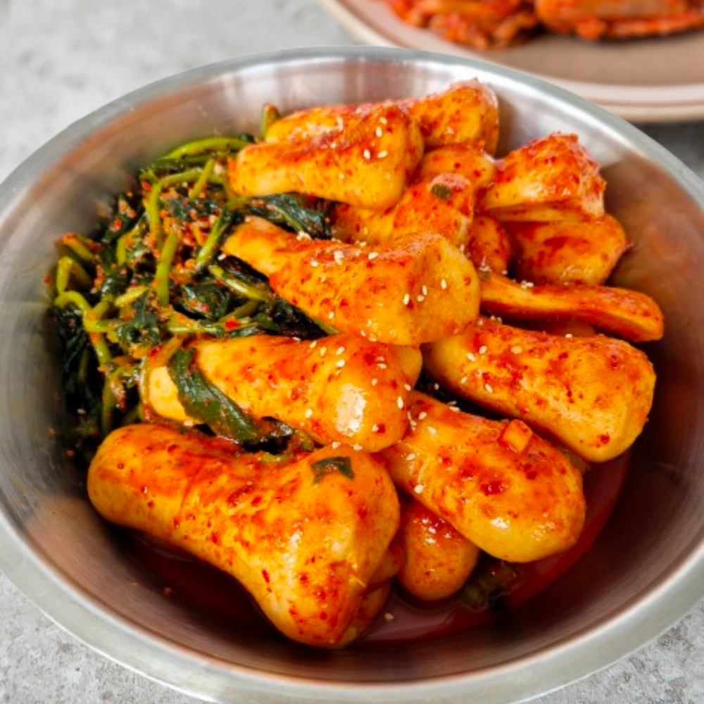 소문난 총각김치 전라도 김치 국산 1kg+1kg : 미각만족