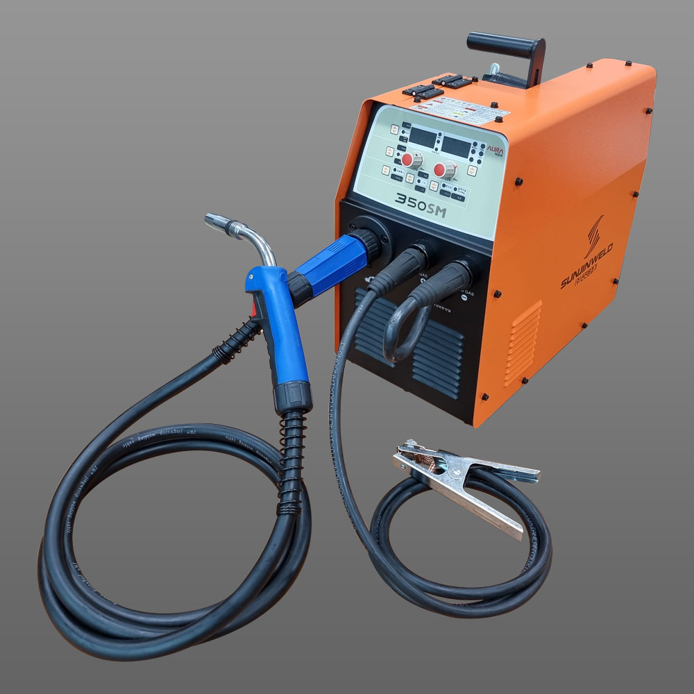디지털 더블펄스 미그 (알루미늄) 용접기 350SM 풀세트 (380V) : 웰딩넷