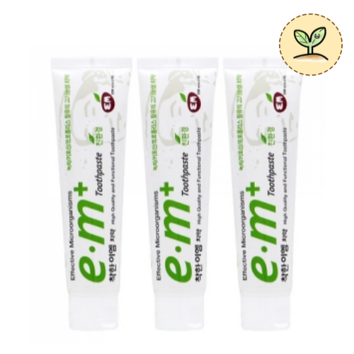 EM 이엠플러스 치약 150g 3개 기능성 친환경 성분좋은치약 : 아름다운가게 공식스토어