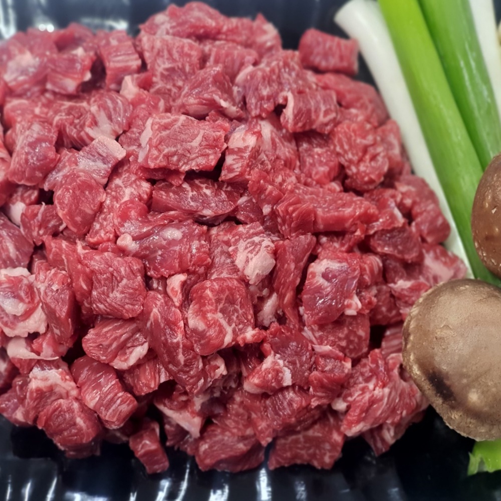 옛한우 국거리불고기세트 1.2kg 발효여물 먹여기른 프리미엄 한우 저녁밥상 캠핑요리 : 옛한우