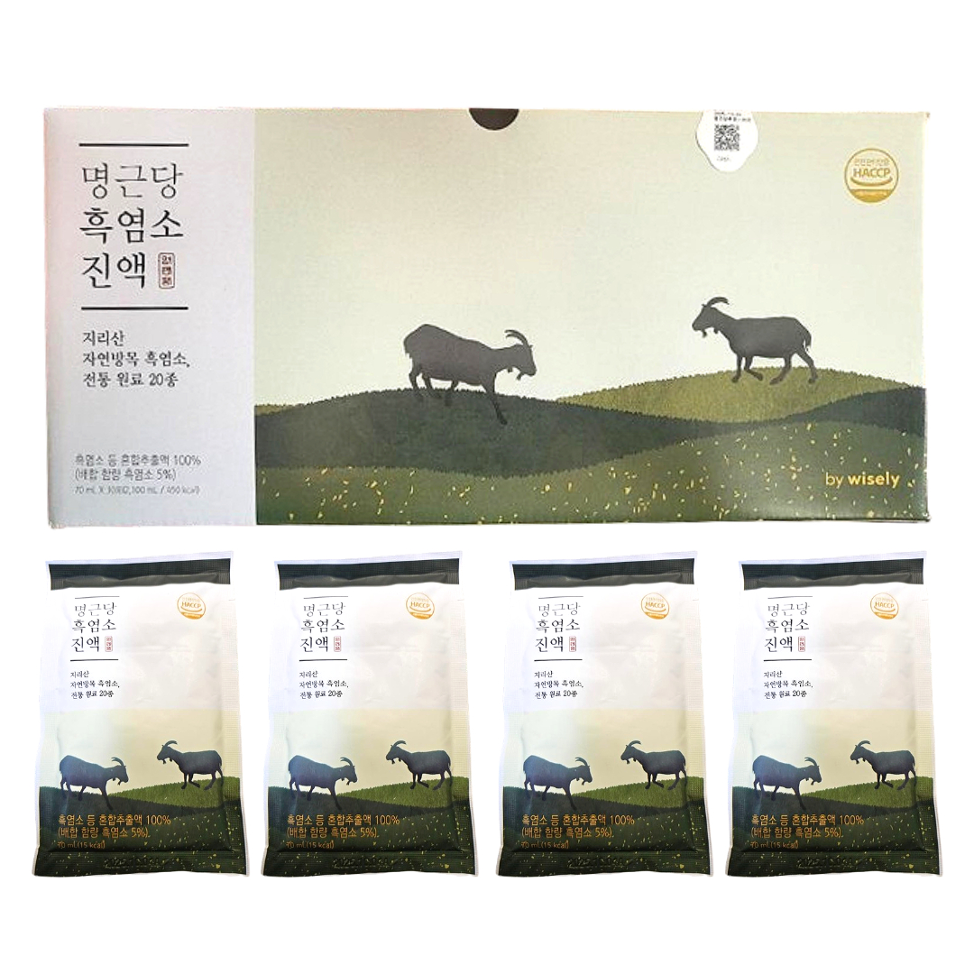 명근당 흑염소 진액 70ml 30포 2박스 : 무지아이