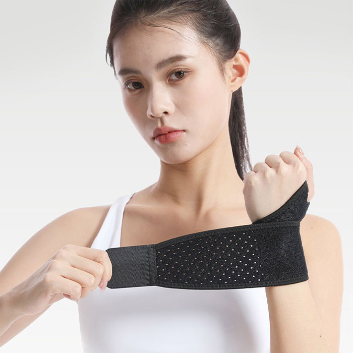 손목고정 통풍에어홀 남녀노소 착용편한 손목보호대 : 유메이루리