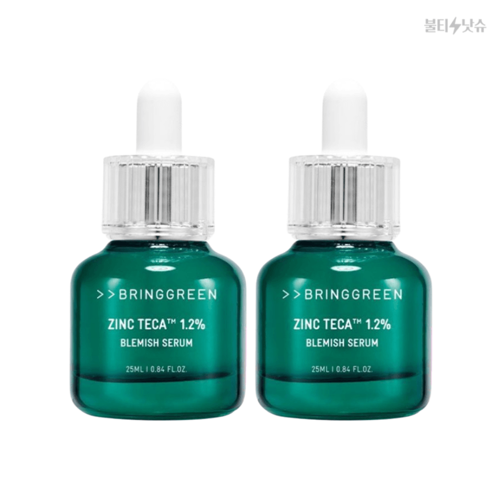 브링그린 징크테카 세럼 약산성 피지 모공케어 세럼 25ml 2개 : 불티낫슈