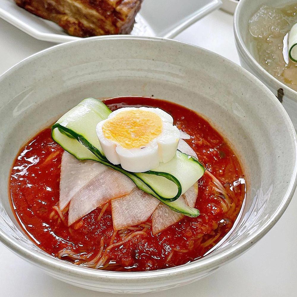 면채반 비빔냉면 밀키트 비냉 얇은 냉면 사리 : 면채반 가정식 함흥냉면