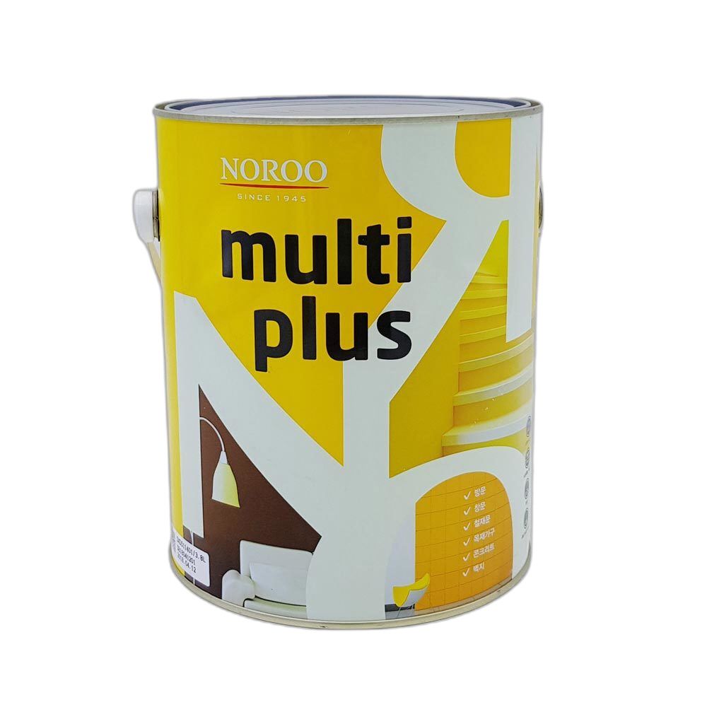보수 수성 내부 페인트 멀티플러스 3.8L 올리브그린 : 비주이서마켓