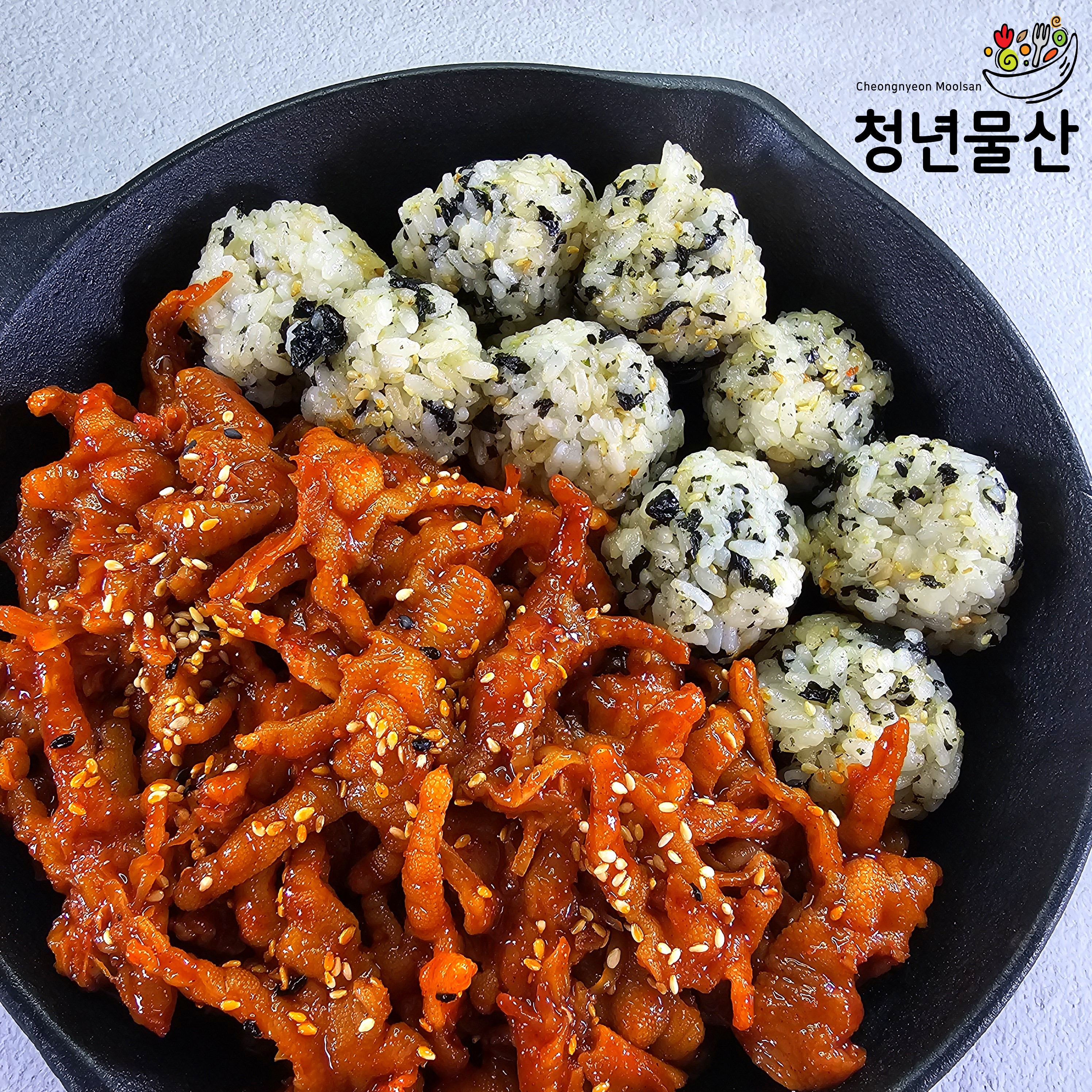 초특가행사 (직화) 청년물산 무뼈불닭발 230g : 청년물산