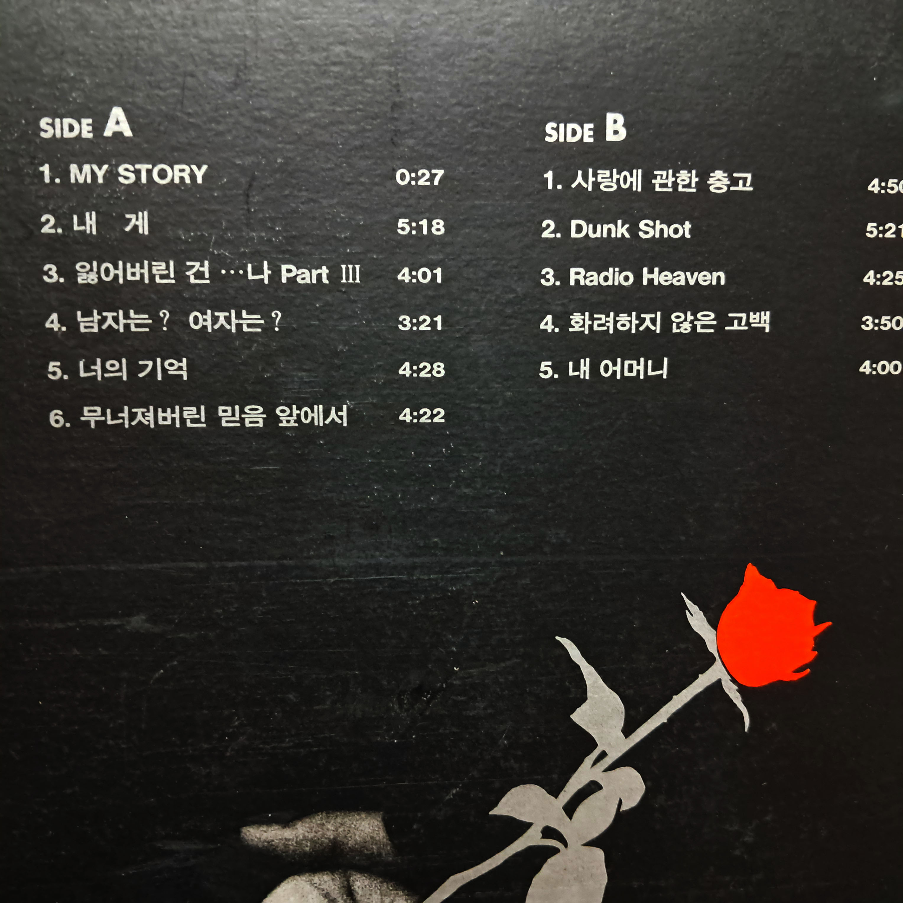 이승환LP/ 1993년 서울음반 레코드 초반앨범/진주사 LP(2723) : 진주사