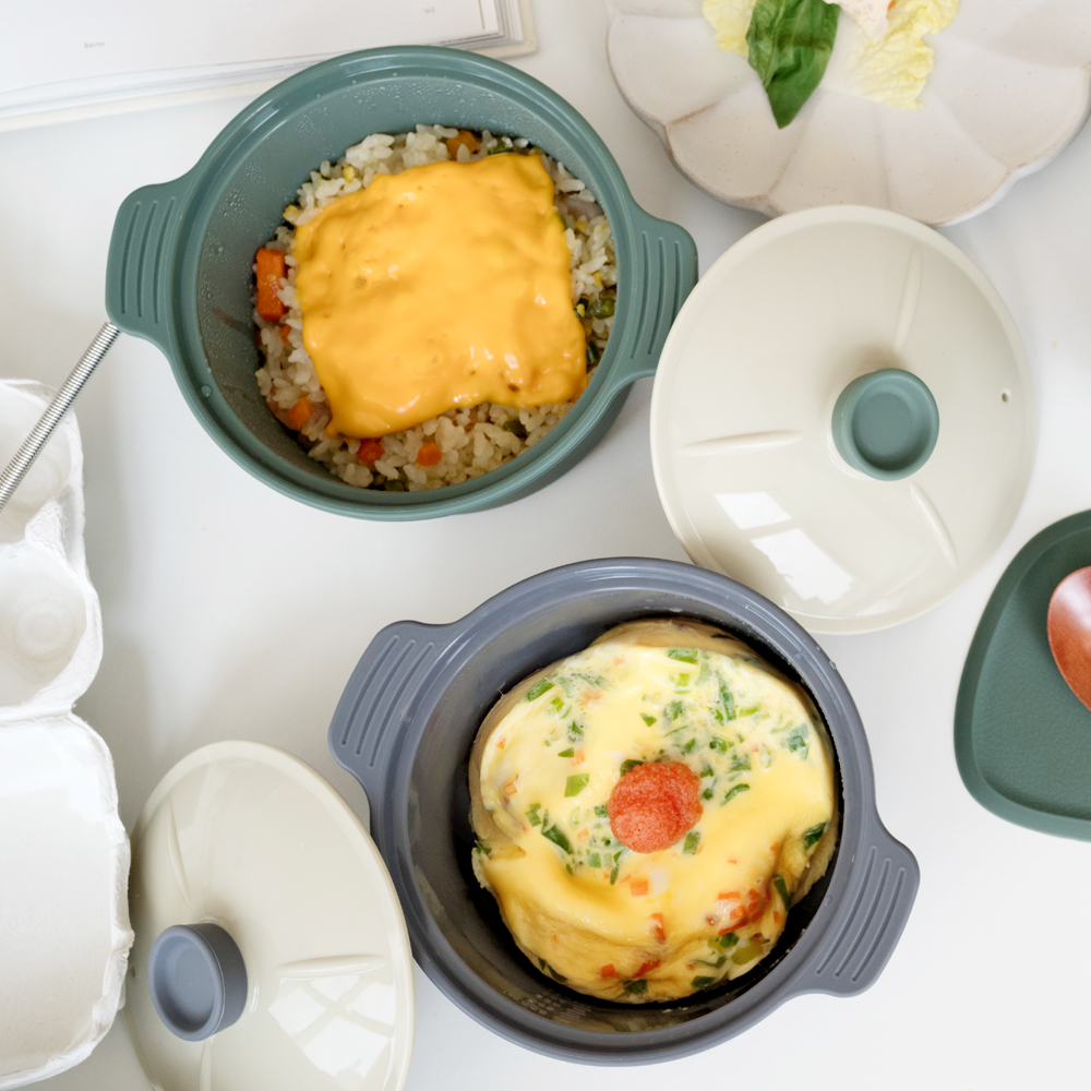 인콕 전자렌지용 실리콘 냄비 계란찜기 소 : 포데이