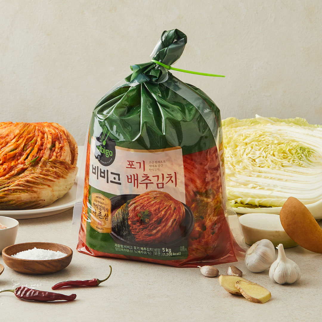 [생산직송] 비비고 포기배추김치 5KG : CJ제일제당