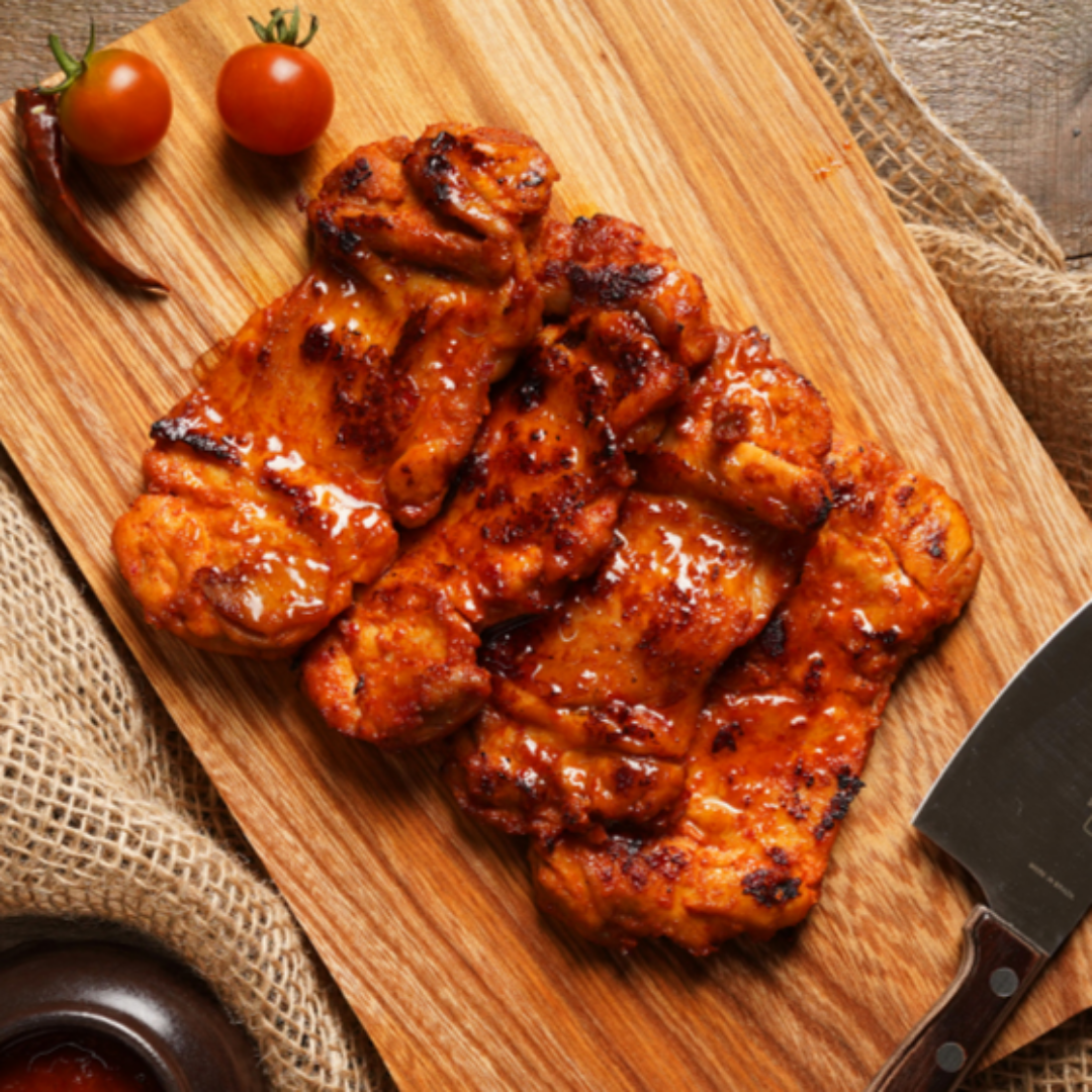 우농 춘천 후레쉬 냉장 닭갈비 캠핑 요리 1kg (순한맛/바베큐맛/매운맛) : 모두의맛집