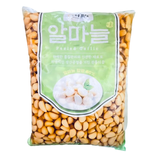 늘푸른 알마늘 장아찌 국내제조 4kg 늘푸른뜨락 마늘 절임 염장 간장 밥 도시락 반찬 식사 업소용 대용량 식자재 : 반송농산