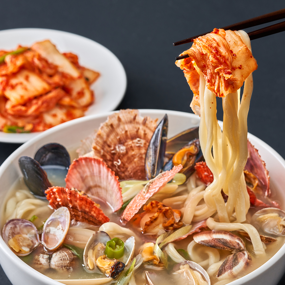 마늘듬뿍 명동칼국수 마늘김치 배추겉절이 1kg : 소복김치