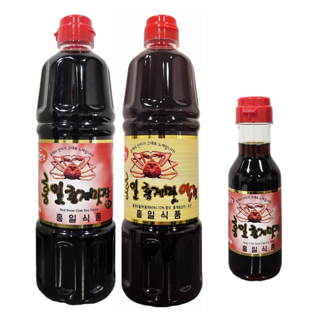 홍게맛장/홍게액젓 (맛장900ml + 액젓900ml) + 맛장200 : 홍일점 공식스토어