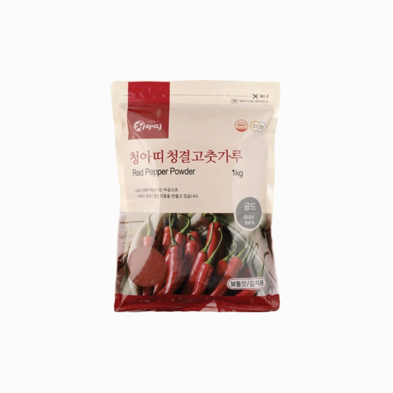 청아띠 고춧가루 국산 청결고추가루 골드 1kg : 마미스푸드