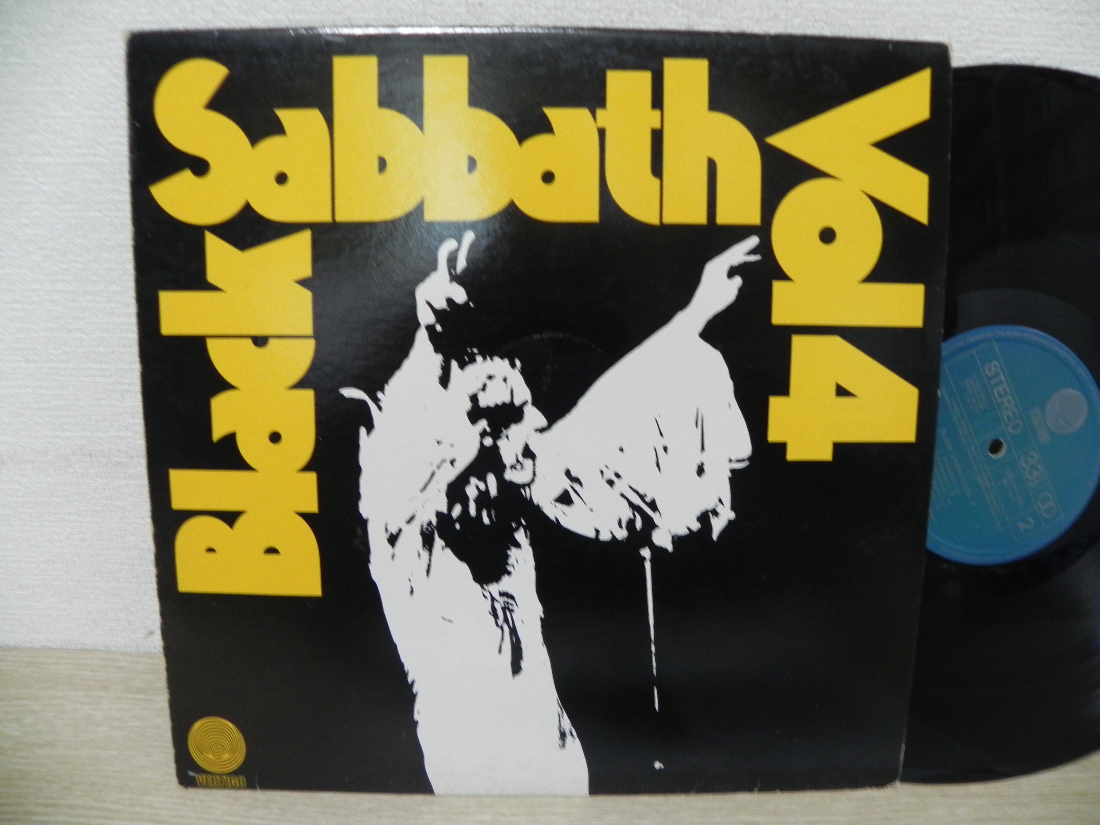 희귀 라이센스 국내반 / BLACK SABBATH - VOL.4 1989 LP / 블랙사바스 오지 오스본 : FreakVinyl