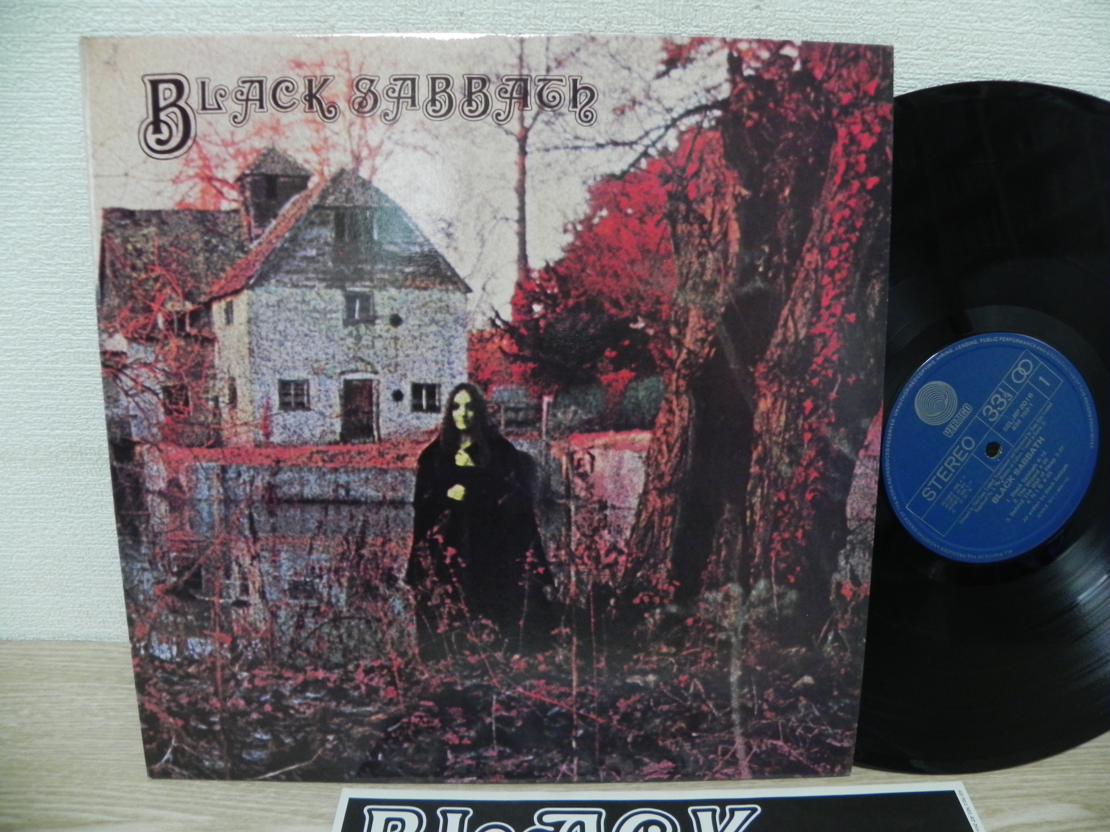 희귀 라이센스 국내반 / BLACK SABBATH - BLACK SABBATH 1집 1990 LP / 블랙사바스 오지 오스본 : FreakVinyl